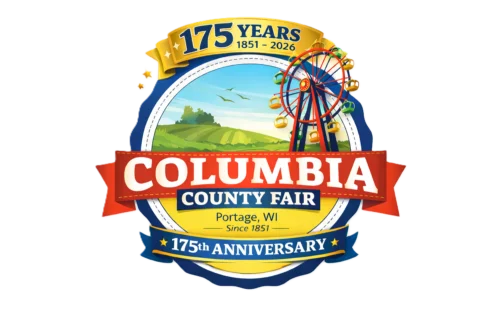 Columbia County Fair 175 Years Logo